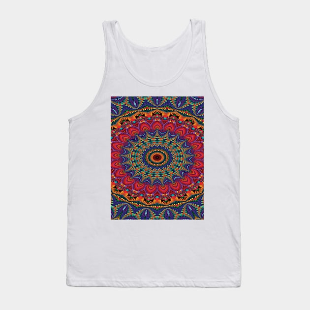 KALEIDESCOPE by Bruce Ashman Baker Tank Top by BruceALMIGHTY Baker